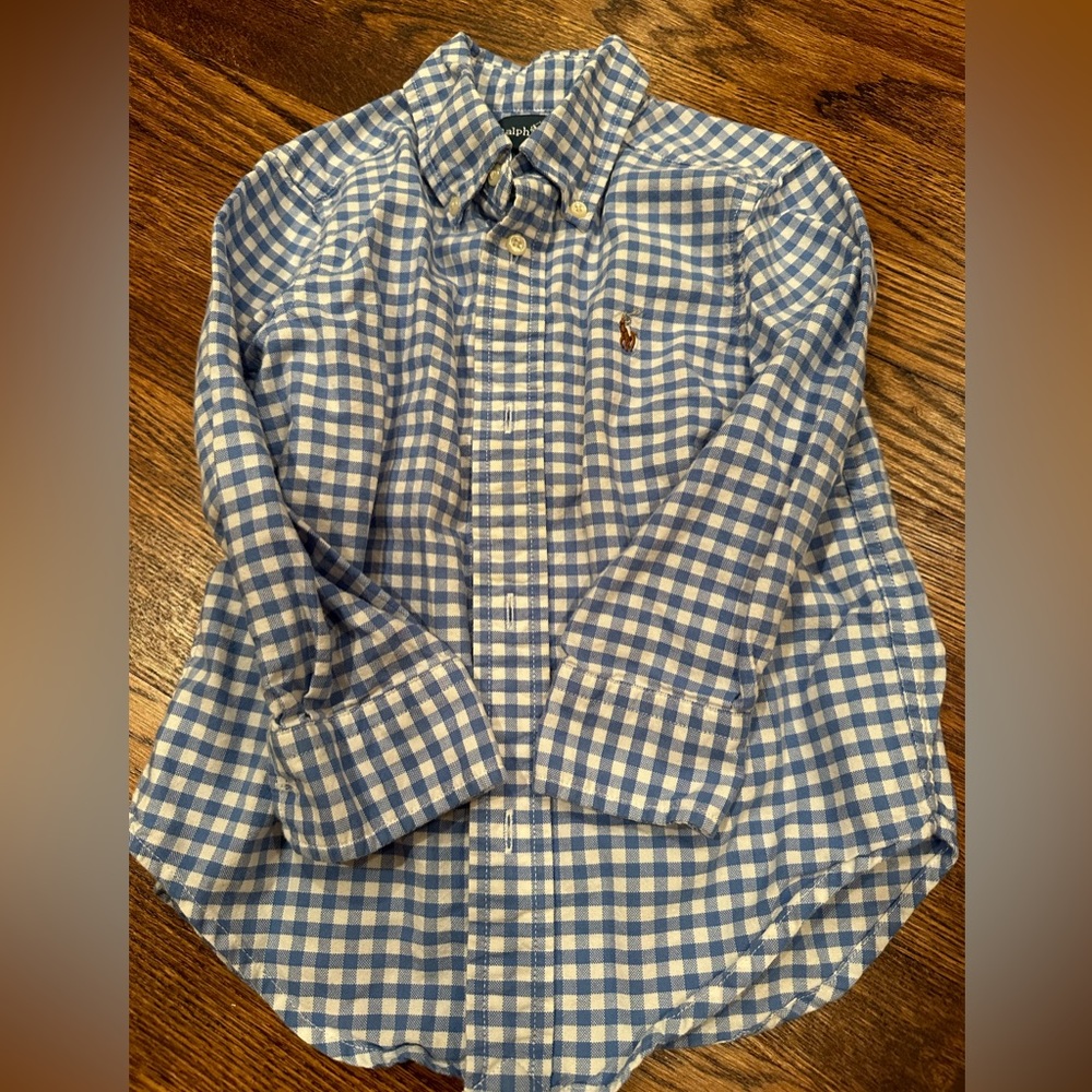 Ralph Lauren Toddler Boys Button Down 3T